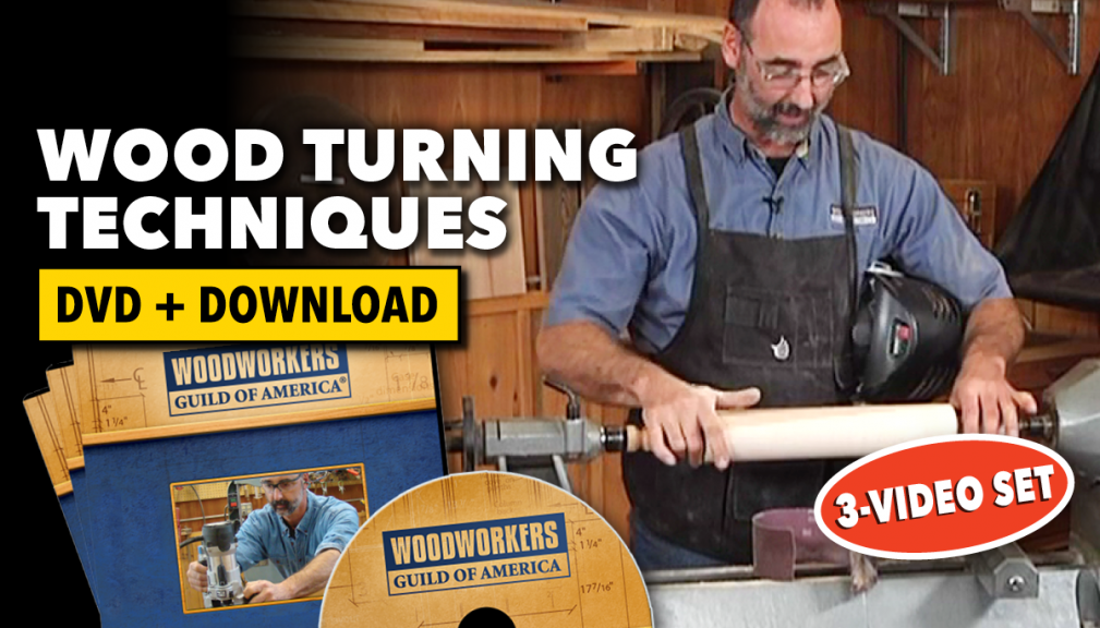 Wood turning techniques DVD