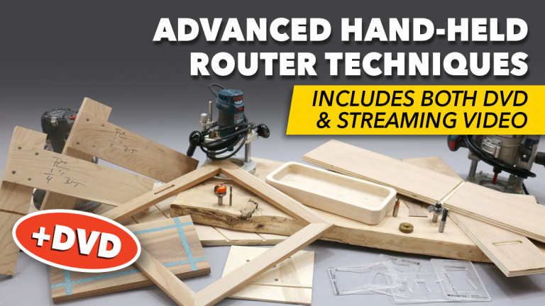Advanced Hand-Held Router DVD
