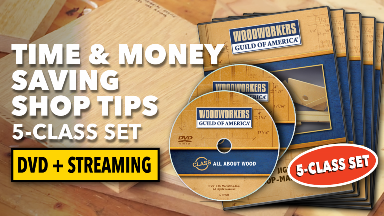 Time and Money Saving Shop Tips DVD