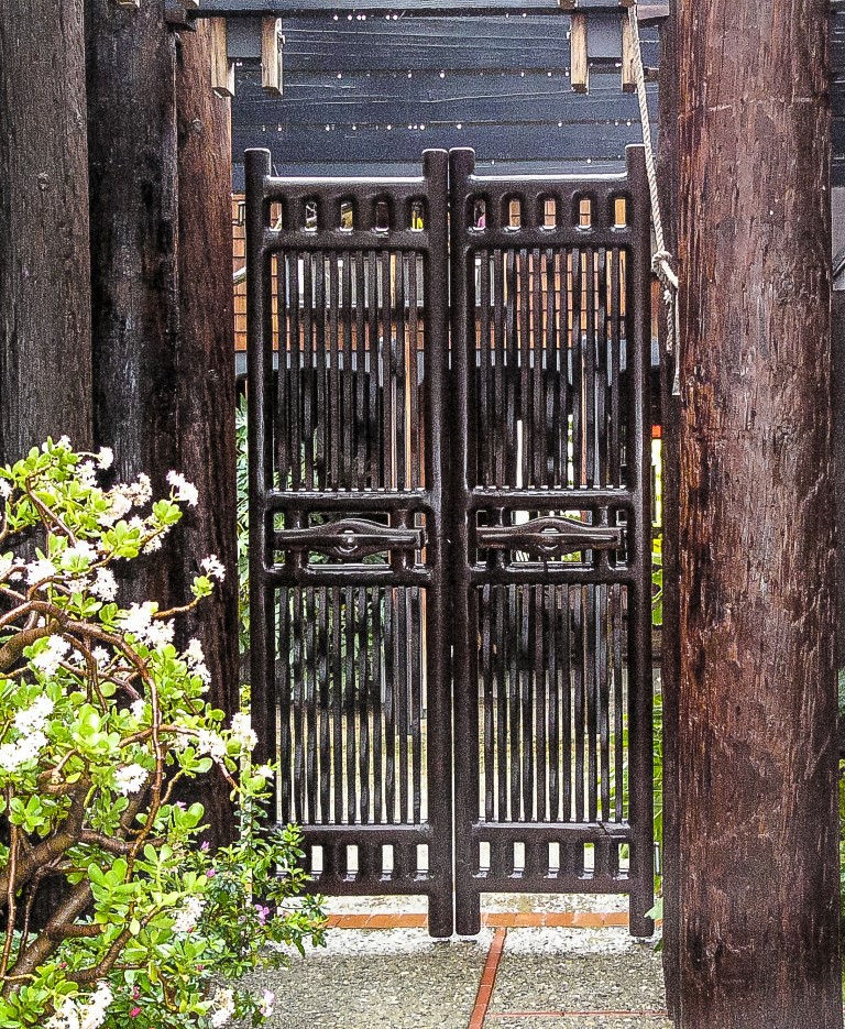 wooden outdoor doors