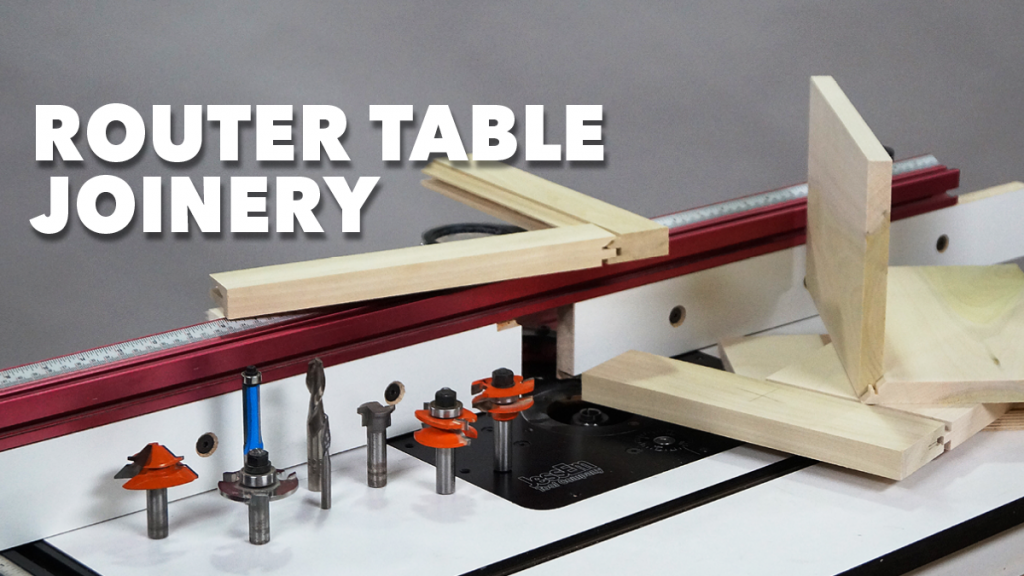 Router table joinery