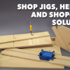 Wood and shop made solutions text