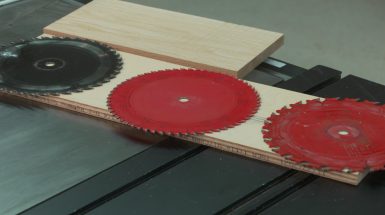 Different table saw blades