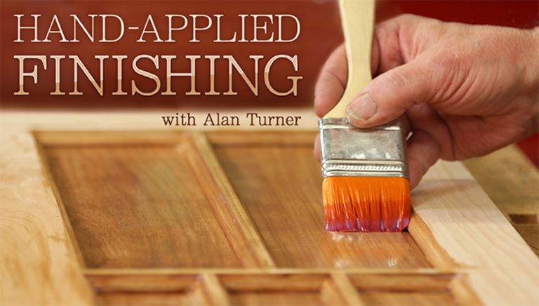 Hand-applied finishing