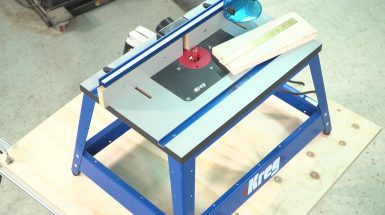Using a router table as a joiner