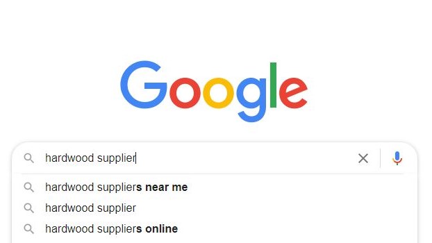 google search for hardware suppliers