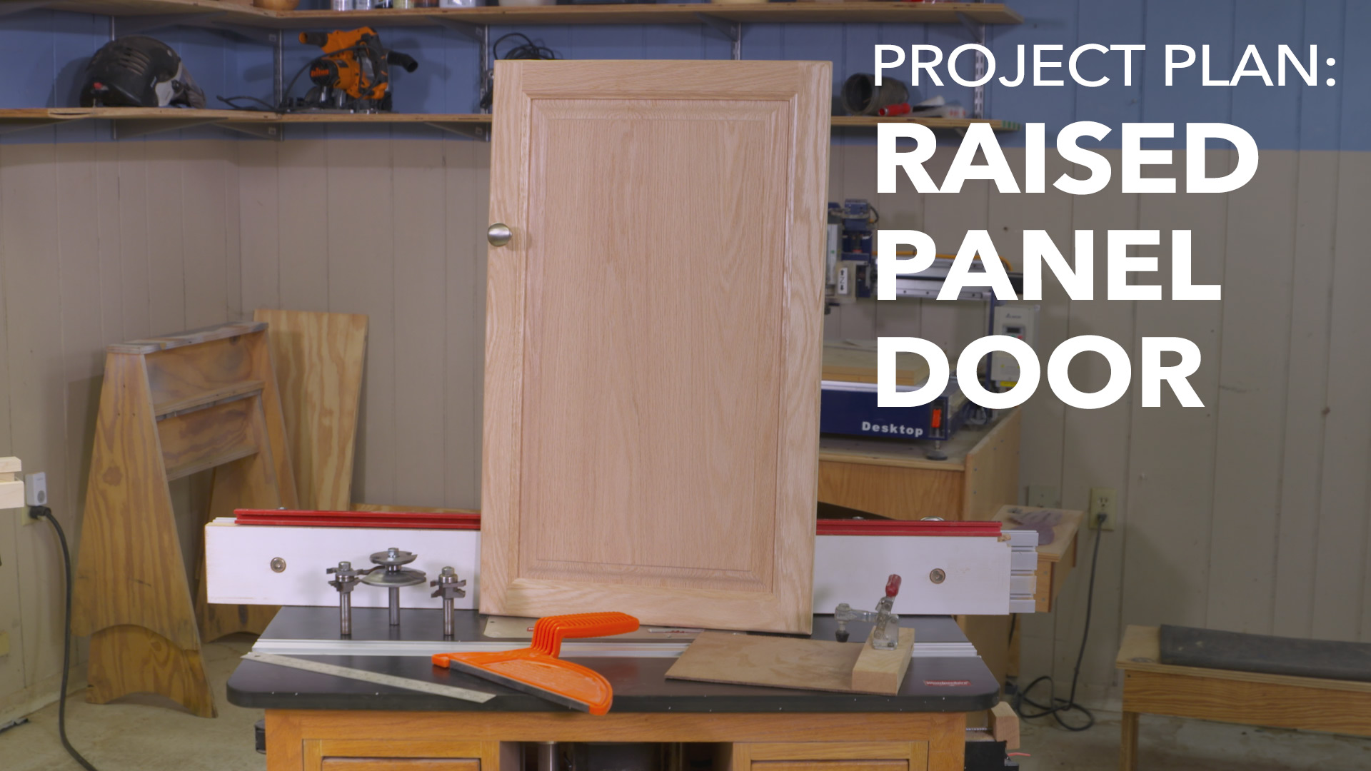 Raised panel door