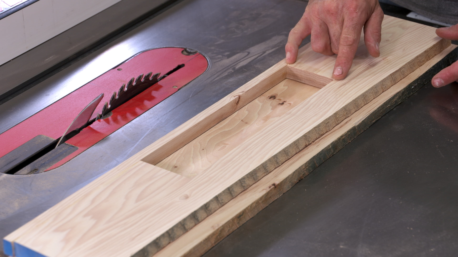 Cut End Rails for Drawer Fronts