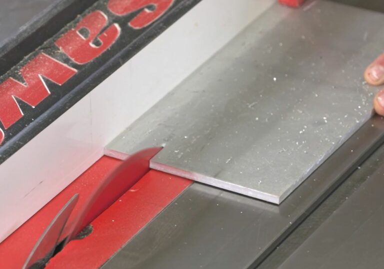 Cutting Aluminum on your Tablesawproduct featured image thumbnail.