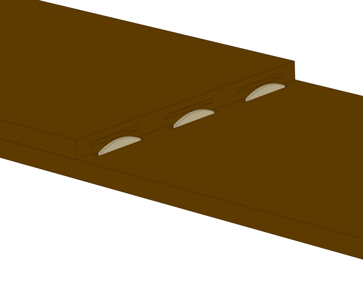 digital illustration of a biscuit joint