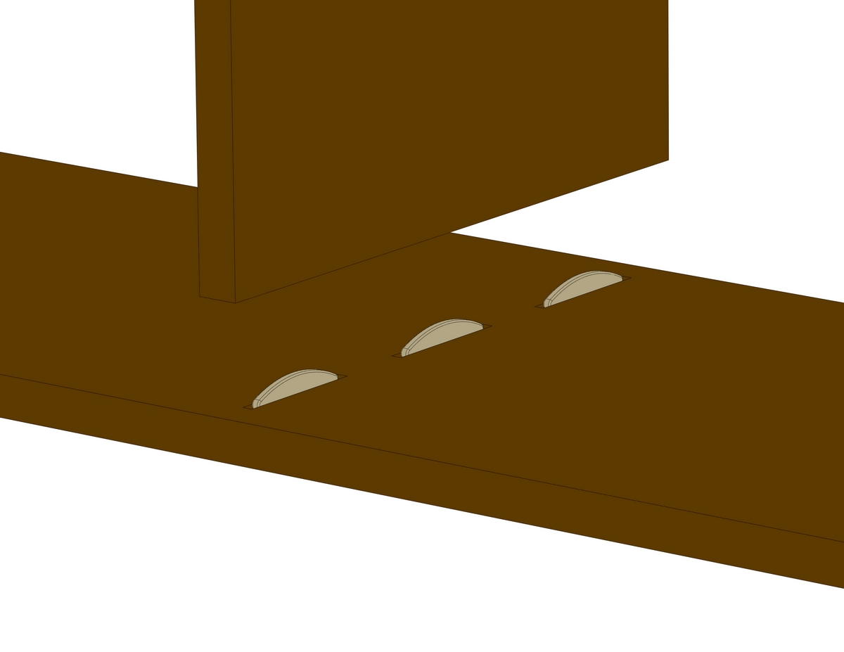 digital illustration of a biscuit joint