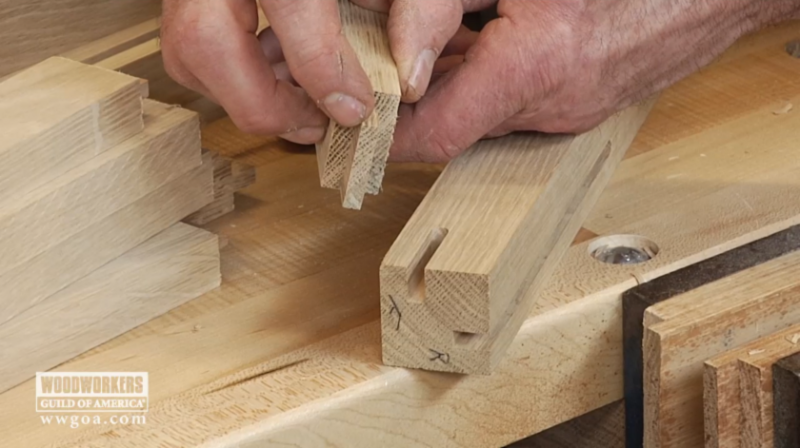 Mortise and Tenon joined