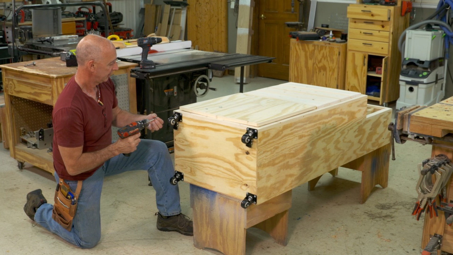 Session 12: Install Back and Casters