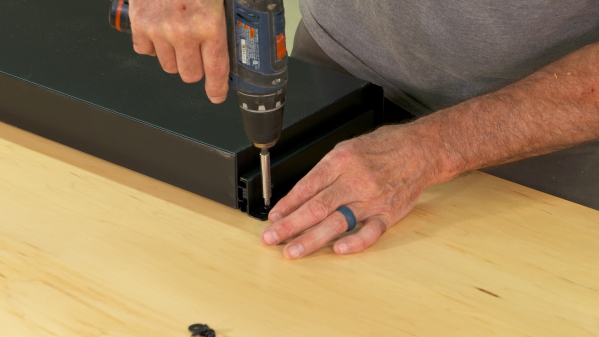 Install the Drawer Hardware