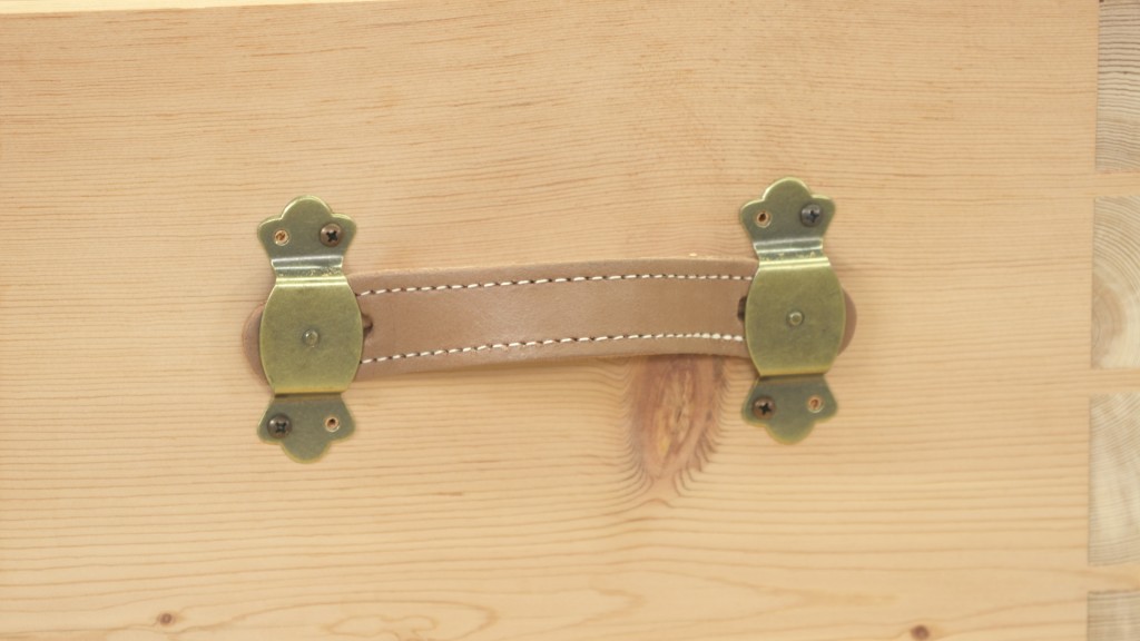 Hardware on wood