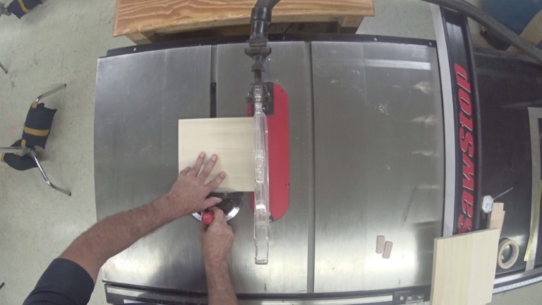 getting started on a table saw