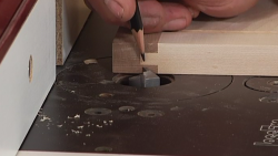 Using a router table