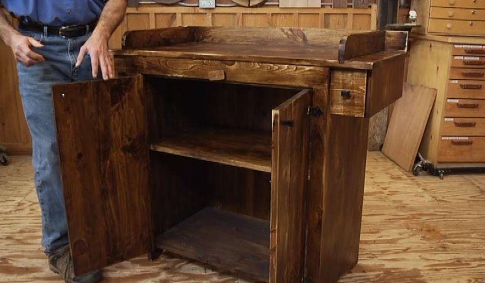 Wooden cabinet