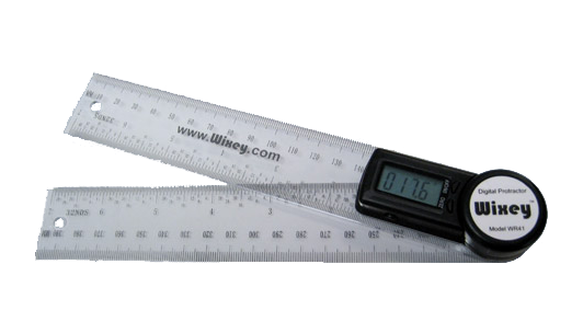 Digital protractor/ruler