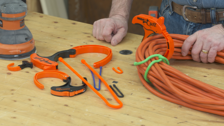 Wrapping an extension cord