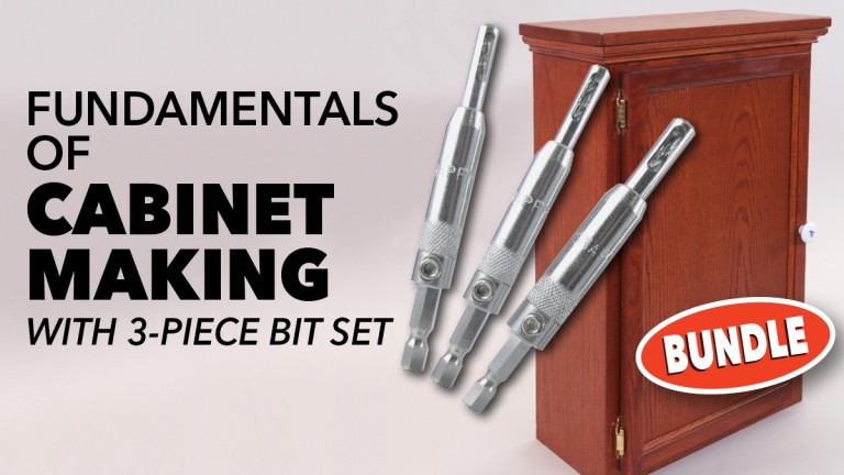 Fundamentals of Cabinet Making with Bit Set